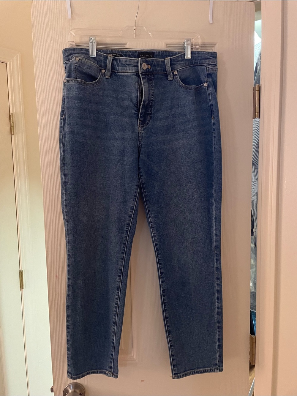 Talbots Straight-Leg Women’s Jeans in Dark Blue